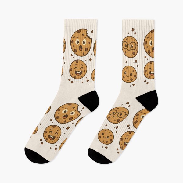 Item preview, Cookie Crew – Cute Cartoon Chocolate Chip Cookies designed and sold by Bramble99.