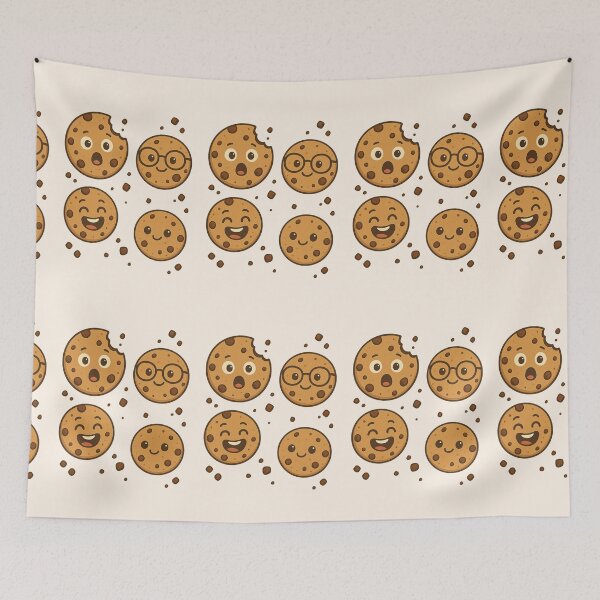 Item preview, Cookie Crew – Cute Cartoon Chocolate Chip Cookies designed and sold by Bramble99.