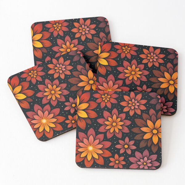 Item preview, Flower lights in the starry space designed and sold by Sigtrix.