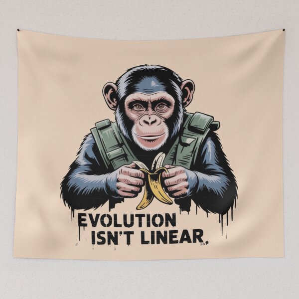 Item preview, Caesar Planet of The Apes - Evolution Isn't Linear designed and sold by 123ks.