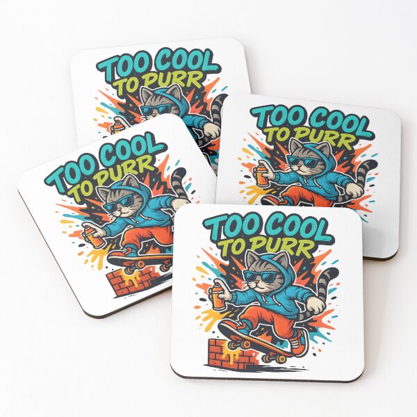 Item preview, Too Cool To Pur designed and sold by FreddyE.