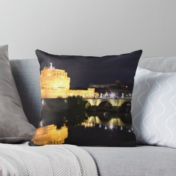 Item preview, Castel Sant’Angelo at Night – Rome Reflections Photography designed and sold by Cole's Design.