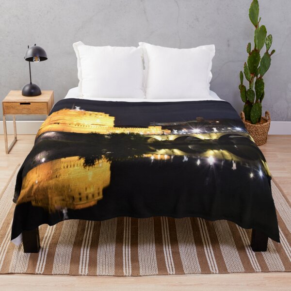 Item preview, Castel Sant’Angelo at Night – Rome Reflections Photography designed and sold by Cole's Design.