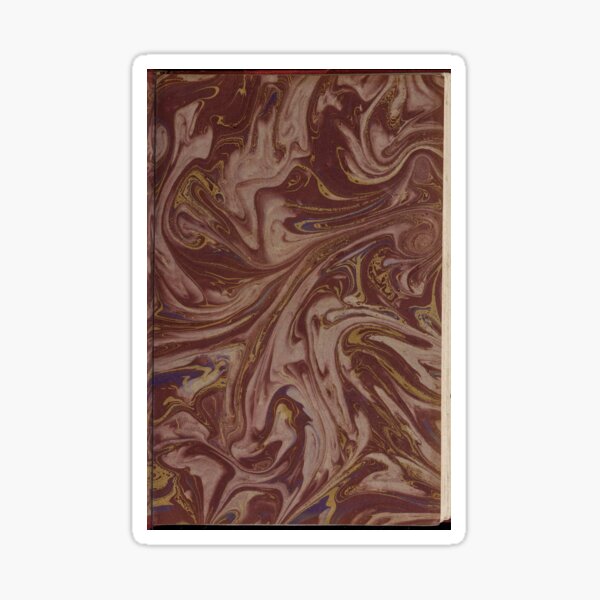 Item preview, Victorian Marbled Book Inside Cover designed and sold by Marginalia793.