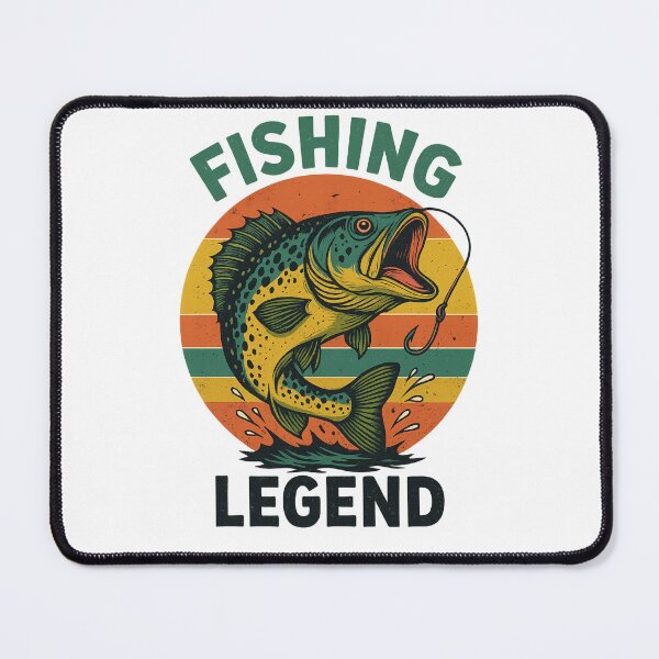 Item preview, Master Baiter – Retro Style Fishing Humor Design designed and sold by Khayallab .