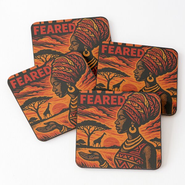 Item preview, An African Woman Portrait-Life is to be Lived and not Feared designed and sold by Adanne Chukwudi.