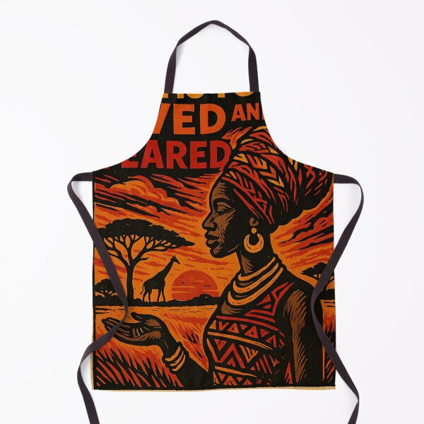 Item preview, An African Woman Portrait-Life is to be Lived and not Feared designed and sold by Adanne Chukwudi.