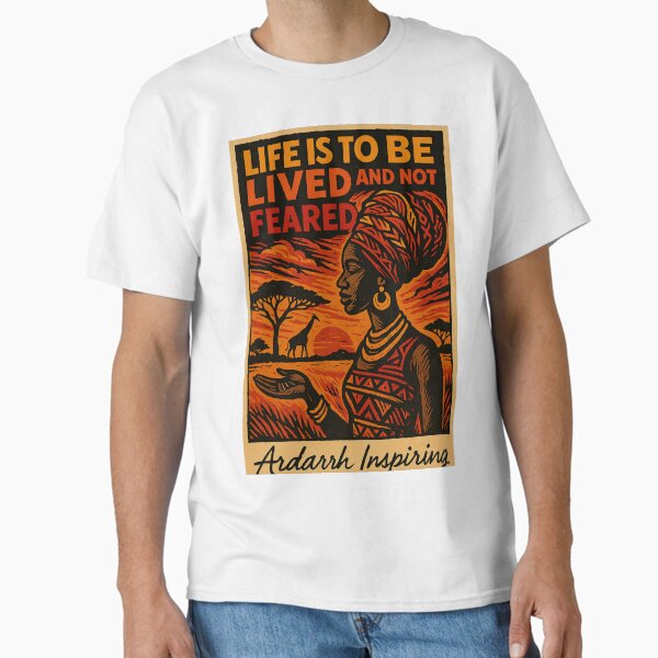 Item preview, An African Woman Portrait-Life is to be Lived and not Feared designed and sold by Adanne Chukwudi.