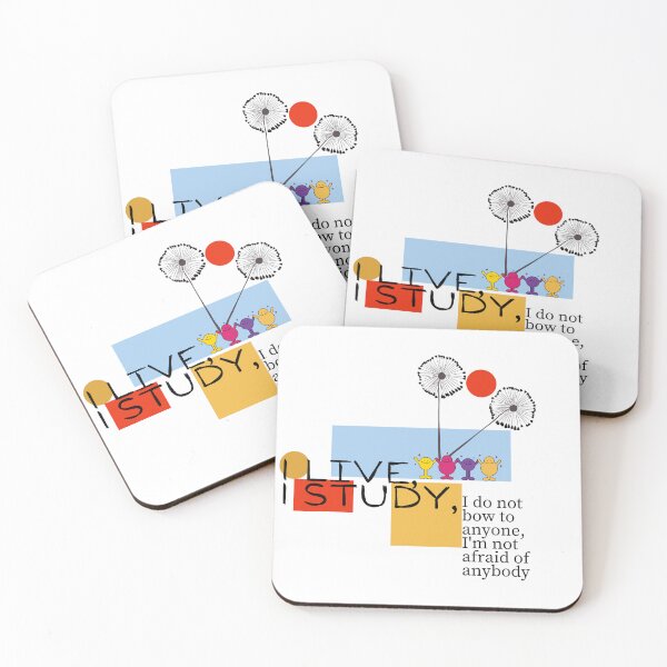 Item preview, I Live, I Study – Joyful Life by Farwawears designed and sold by farwawears.