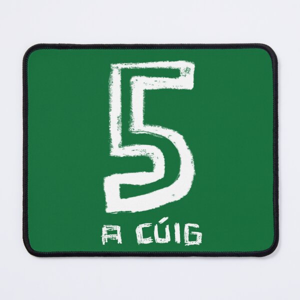 Item preview, Gaelic Number 5, Gaelic Irish Five designed and sold by badlydrawnbabe.
