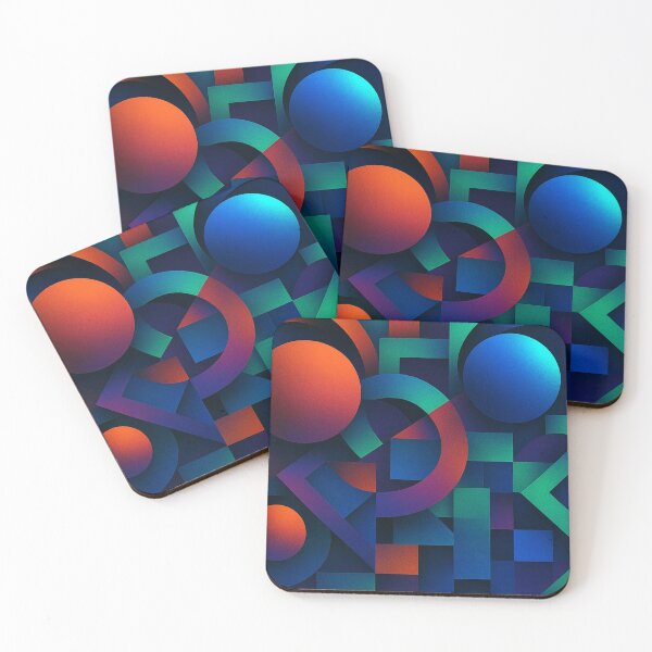 Item preview, Color explosion geometry meets space designed and sold by Sigtrix.