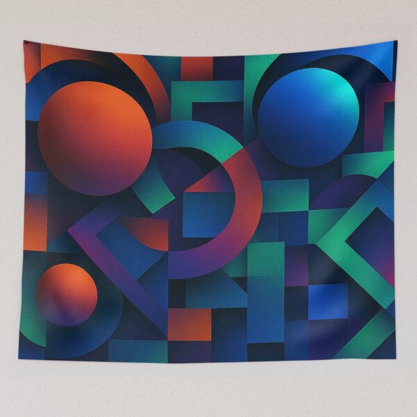 Item preview, Color explosion geometry meets space designed and sold by Sigtrix.