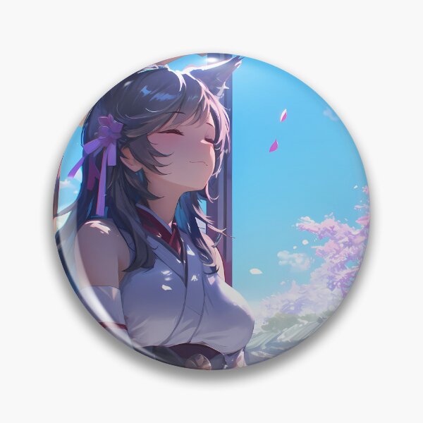 Item preview, Tranquil Atago Azur Lane Anime Girl Kitsune Serenity designed and sold by earlobejerk.