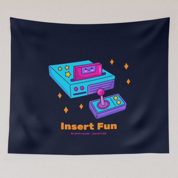 Item preview, Insert Fun — Retro Mode designed and sold by CaroDiario.
