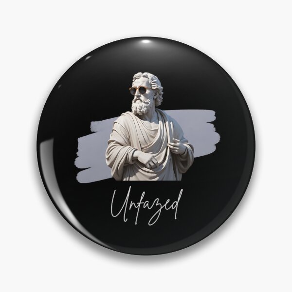 Item preview, Unfazed - Greek Statue of Stoic Philosopher Epictetus designed and sold by LexaArtworks.