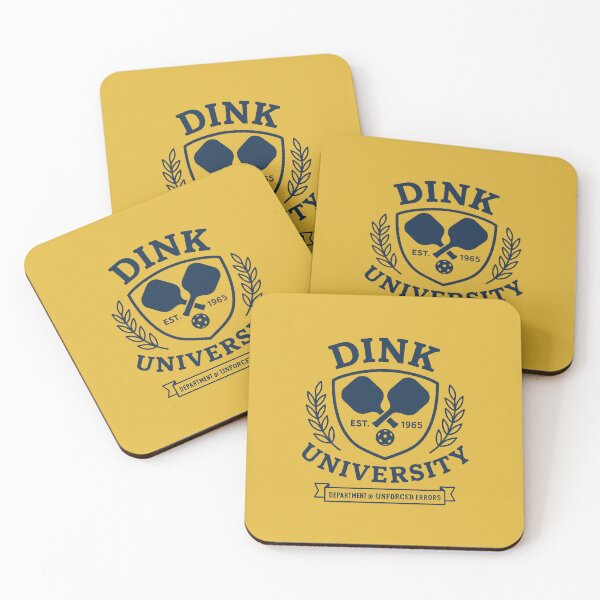 Item preview, Dink University | Funny Pickleball College Crest | Department of Unforced Errors designed and sold by KAYJAY DESIGNS.