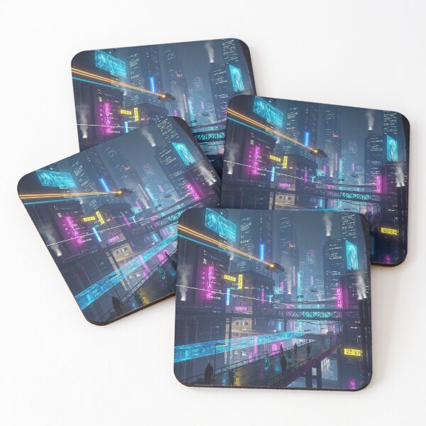 Item preview, EPIC SCIFI Cyberpunk Futuristic City - Blade Runner Inspired designed and sold by AdamM00297.