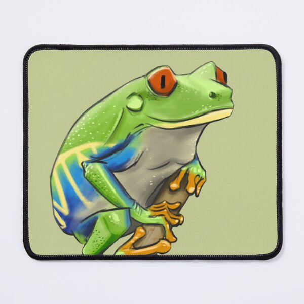 Item preview, Psychedelic Jungle Frog designed and sold by luueese.