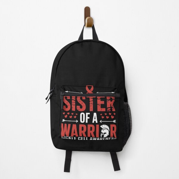 Item preview, Sickle Cell Awareness Sister Of A Warrior Burgundy Ribbon designed and sold by ConceptualVibes.