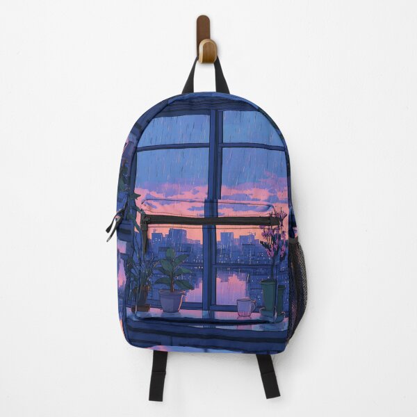 Item preview, Urban Lofi Rainy Window Art designed and sold by bapupa.
