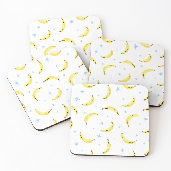 Item preview, Bananas Pattern 1 - White designed and sold by Daniel Bevis Design.
