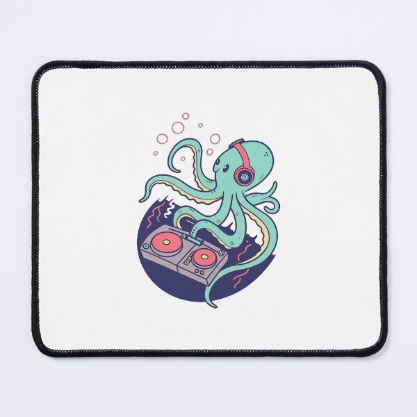 Item preview, Octopus DJ of the Abyss designed and sold by MrArtist Shop.