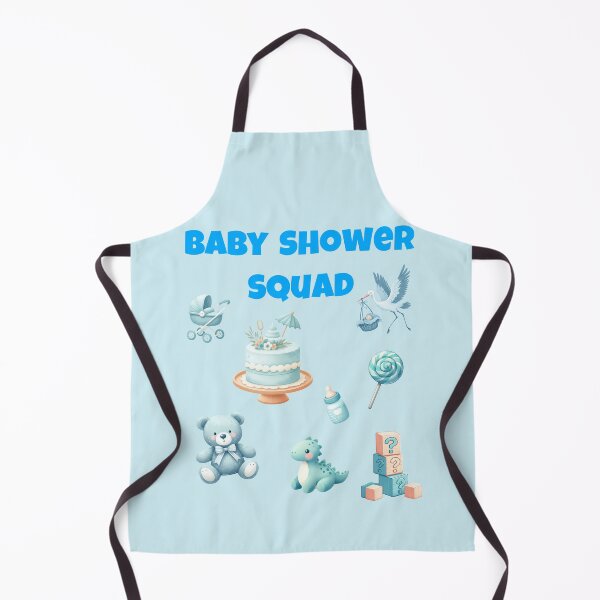 Item preview, Baby Shower Squad – Blue Baby Boy Party Design designed and sold by ProDesignByMK.
