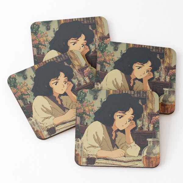Item preview, Calm Lofi Studying Art designed and sold by bapupa.