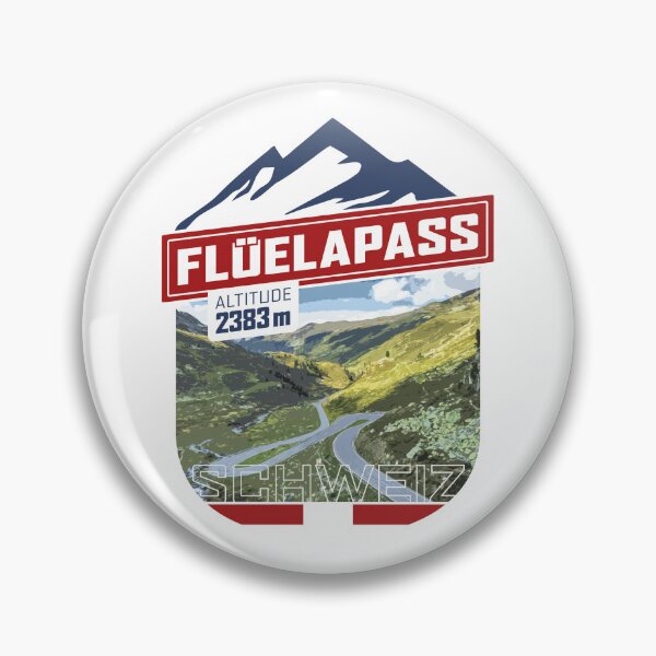Item preview, Flüela Pass | Sticker designed and sold by Moppedhotel.