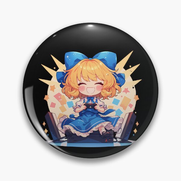 Item preview, Alice Margatroid Touhou Alina Gray Magia Record Anime Chibi Cute Gamer designed and sold by earlobejerk.