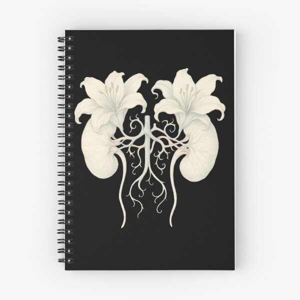 Item preview, Kidneys - floral art for nephrologists designed and sold by DamioPolArt.