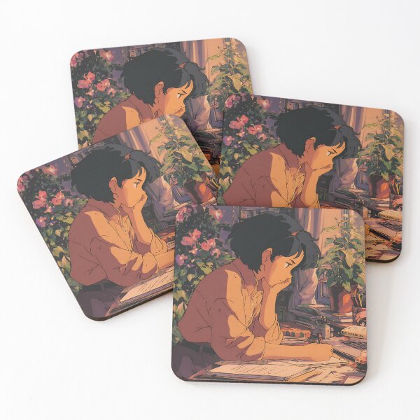 Item preview, Chill Lofi Studying Art designed and sold by bapupa.