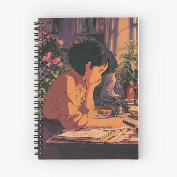 Item preview, Chill Lofi Studying Art designed and sold by bapupa.