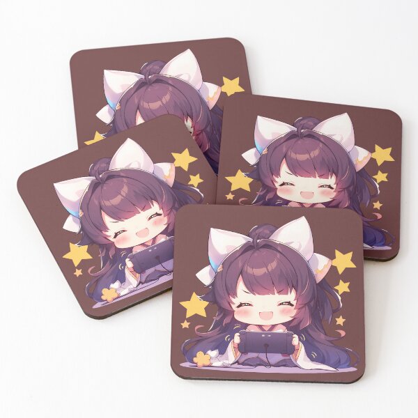 Item preview, Takao Azur Lane Anime Hoshiguma Arknights Game Chibi Cute Gamer designed and sold by earlobejerk.