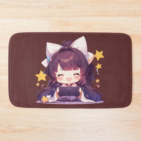 Item preview, Takao Azur Lane Anime Hoshiguma Arknights Game Chibi Cute Gamer designed and sold by earlobejerk.