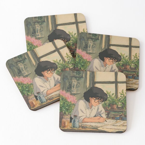 Item preview, Cozy Lofi Studying Art designed and sold by bapupa.