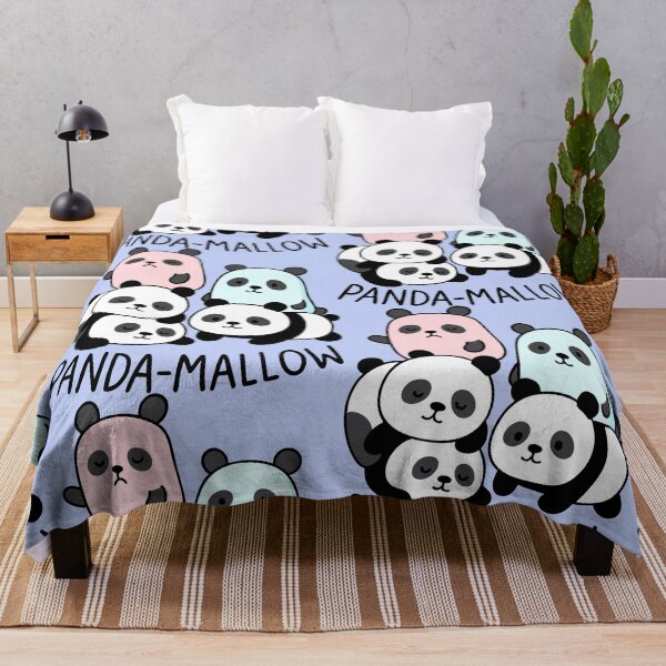 Item preview, Panda-Mallow Stack – Cute Squishy Marshmallow Pandas designed and sold by graphicnew.