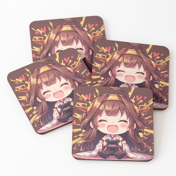 Item preview, Kongou Kantai Collection KanColle Alice Margatroid Touhou Anime Chibi Cute Gamer designed and sold by earlobejerk.