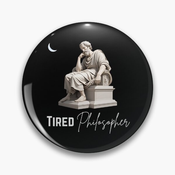 Item preview, Tired Philosopher - Greek Statue of Stoic Philosopher Epictetus Artwork designed and sold by LexaArtworks.
