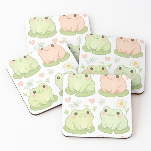 Item preview, Frogs & Flowers designed and sold by Uglyandcute.