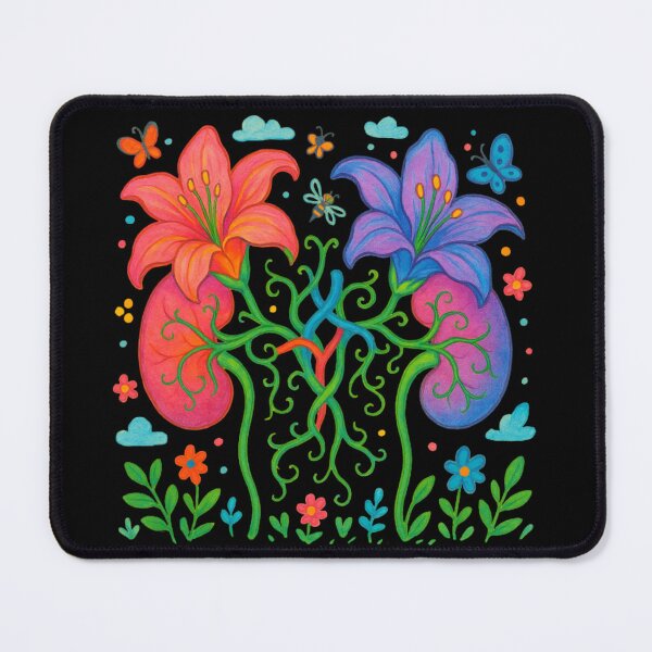 Item preview, Kidneys - Cute floral art for nephrologists designed and sold by DamioPolArt.