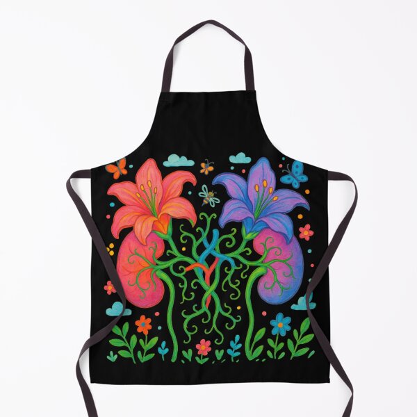 Item preview, Kidneys - Cute floral art for nephrologists designed and sold by DamioPolArt.