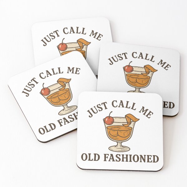 Item preview, Just Call Me Old Fashioned – Retro Whiskey Humor designed and sold by graphicnew.
