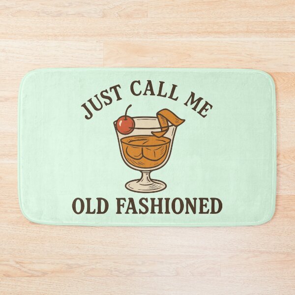 Item preview, Just Call Me Old Fashioned – Retro Whiskey Humor designed and sold by graphicnew.