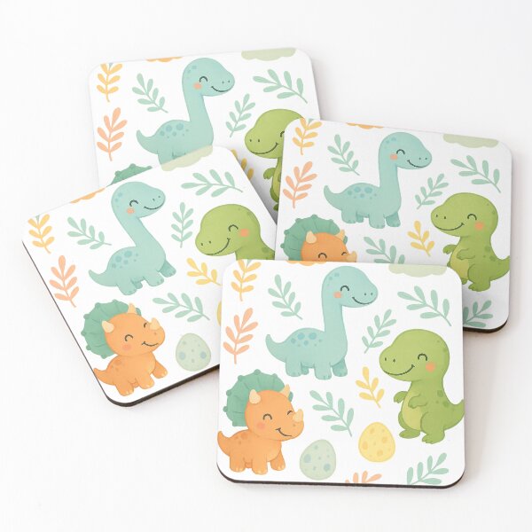 Item preview, Sweet Pastel Dinosaurs designed and sold by Uglyandcute.