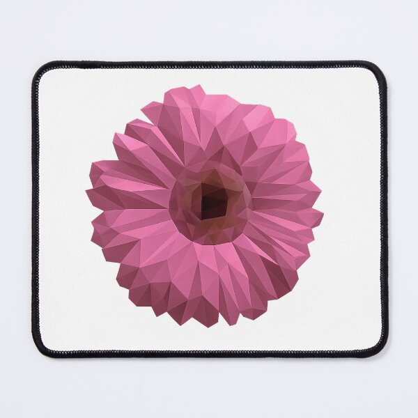 Item preview, Low Poly Pink Gerbera – Origami Flower Style designed and sold by Pacika.