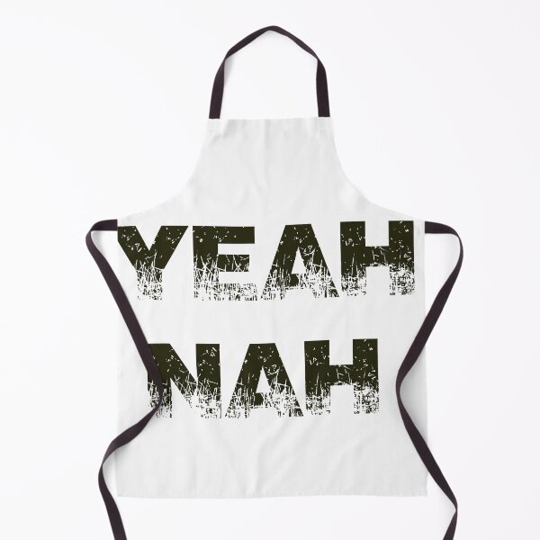 Item preview, Yeah Nah - Classic Australian Slang Art - True Blue Aussie Vernacular Print - Casual Down Under Rejection designed and sold by taspaul.