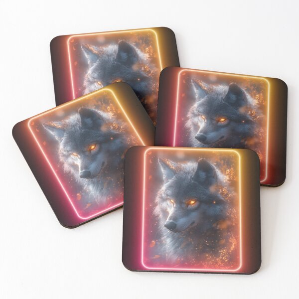 Item preview, Fiery Guardian Wolf designed and sold by ChayanJaiya.