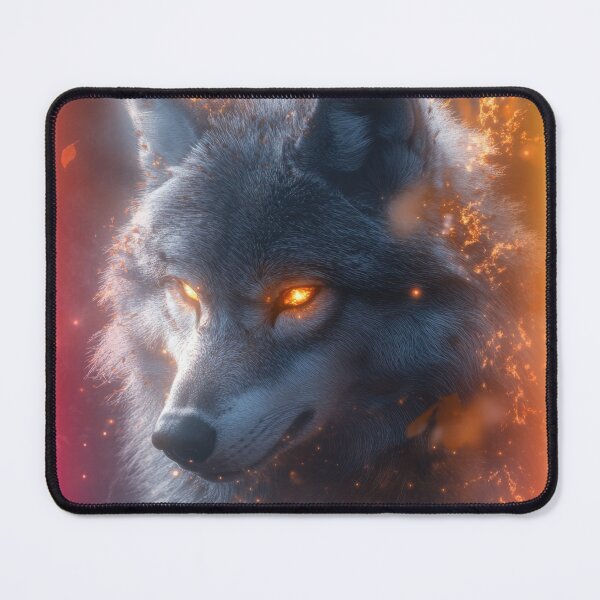 Item preview, Fiery Guardian Wolf designed and sold by ChayanJaiya.
