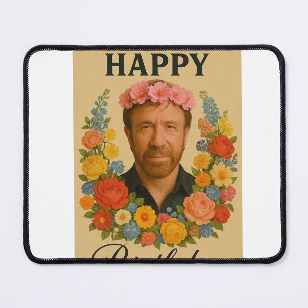 Item preview, Flower Crown Birthday Butterfly Funny prank meme gift weird chuck norris designed and sold by CheeseBlueprint.